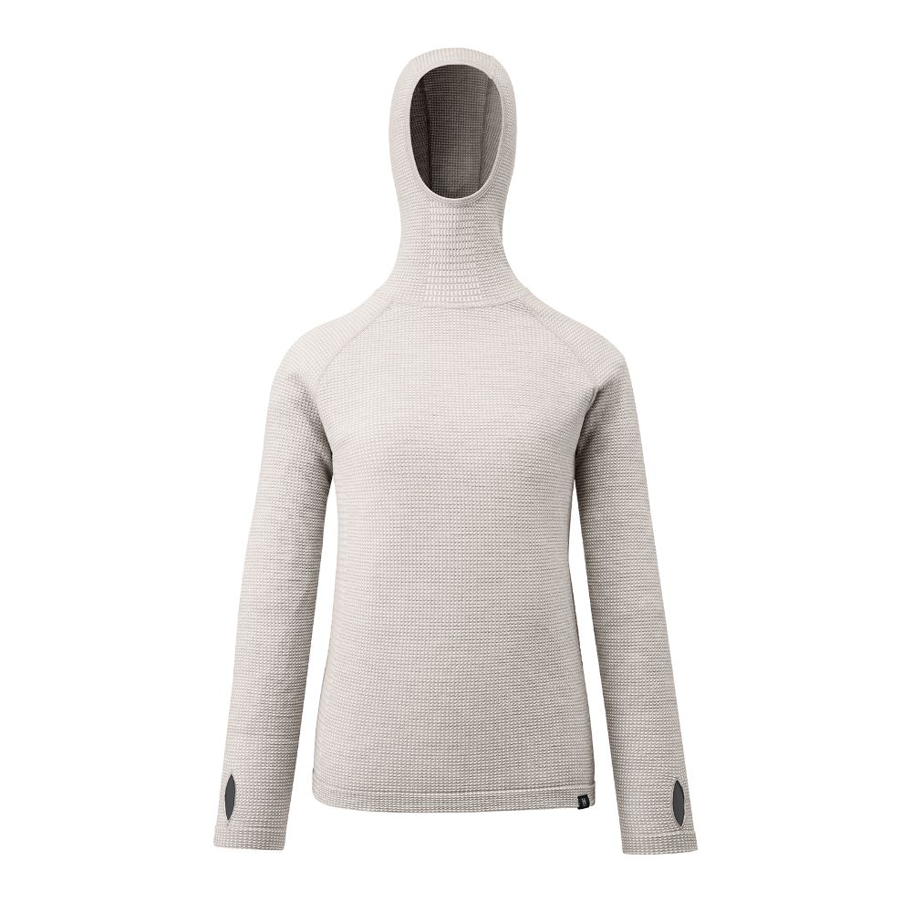 ワッフルウールフーディ / WINTER HAZE WAFFLE WOOL HD W MIV01914 トップス レディース [25FW]