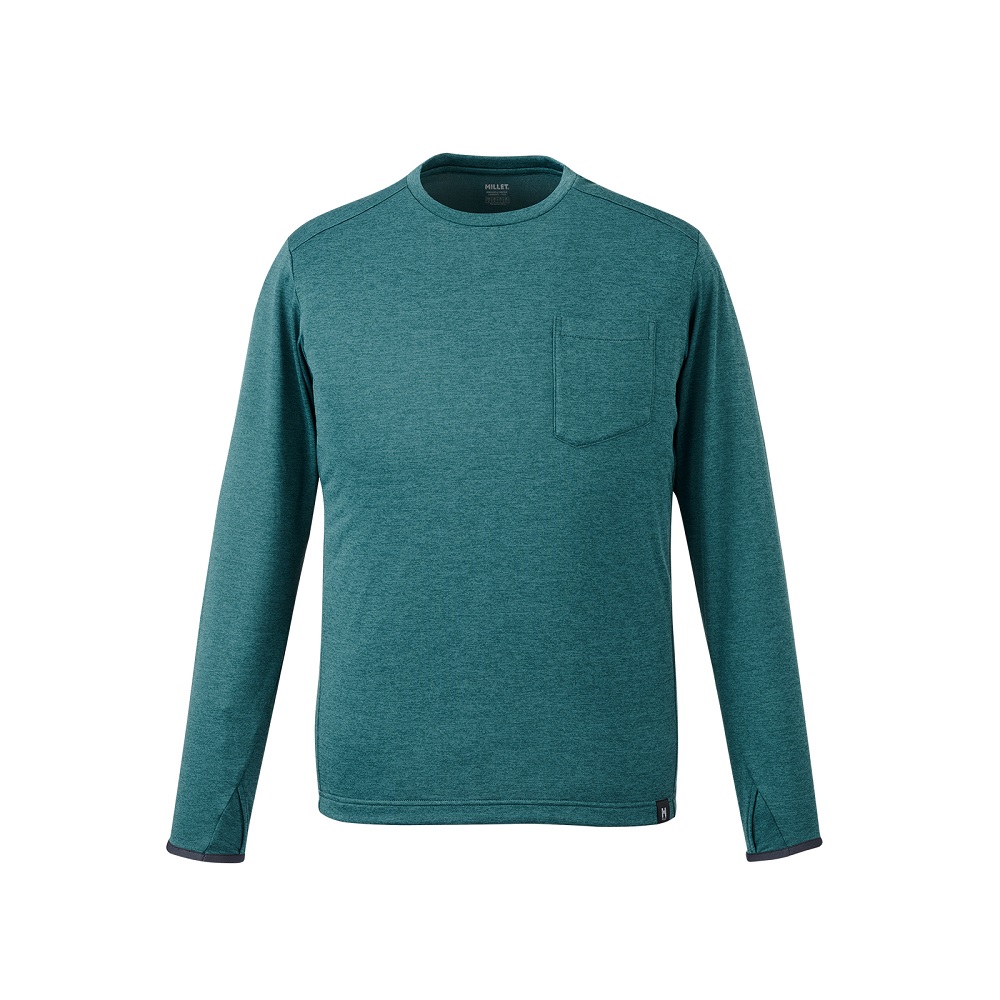 アイラIIクルーロングスリーブ / BOTTLE EIRA II CREW LS M MIV01981 トップス メンズ [25FW]|ミレー / MILLET