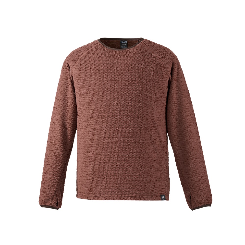 スルーウォームクルー / CINNAMON THROUGH WARM CREW M MIV02059 トップス ユニセックス [25FW]|ミレー / MILLET