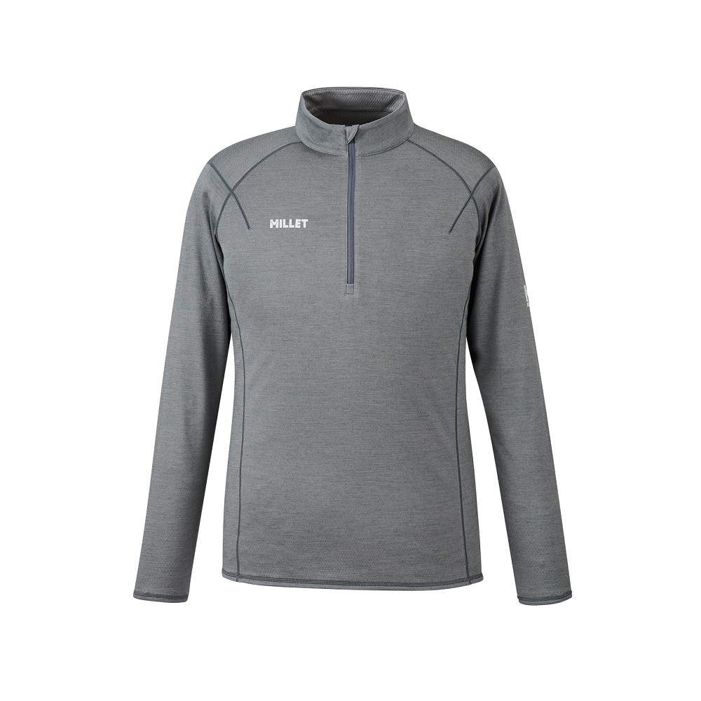 ミレー / MILLET（ミレー） | 【クリアランス】 ウビックウールデュアルジップ / SMOKED PEARL UBIC WOOL DUAL ZIP M MIV02129 トップス メンズ [25FW]【20%OFF】