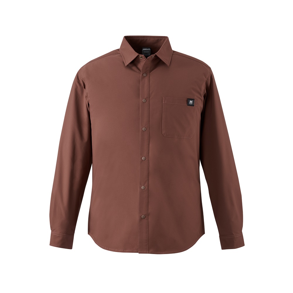 ミレー / MILLET（ミレー） | 【クリアランス】 グーテロングスリーブシャツ / CINNAMON GOUTER SHIRT LS M MIV02132 シャツ メンズ [25FW]【20%OFF】