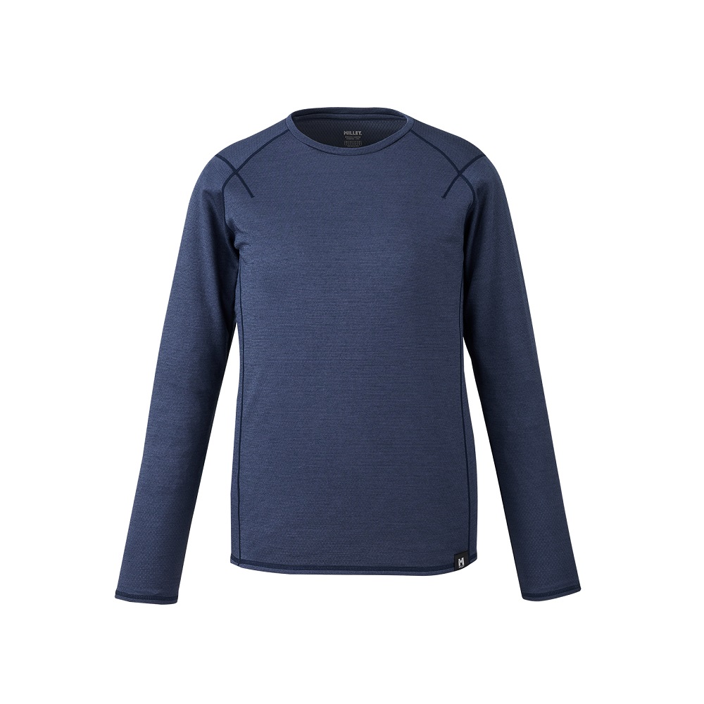 ウビックウールデュアルクルー / SAPHIR UBIC WOOL DUAL CREW W MIV02143 トップス レディース [25FW]|ミレー / MILLET