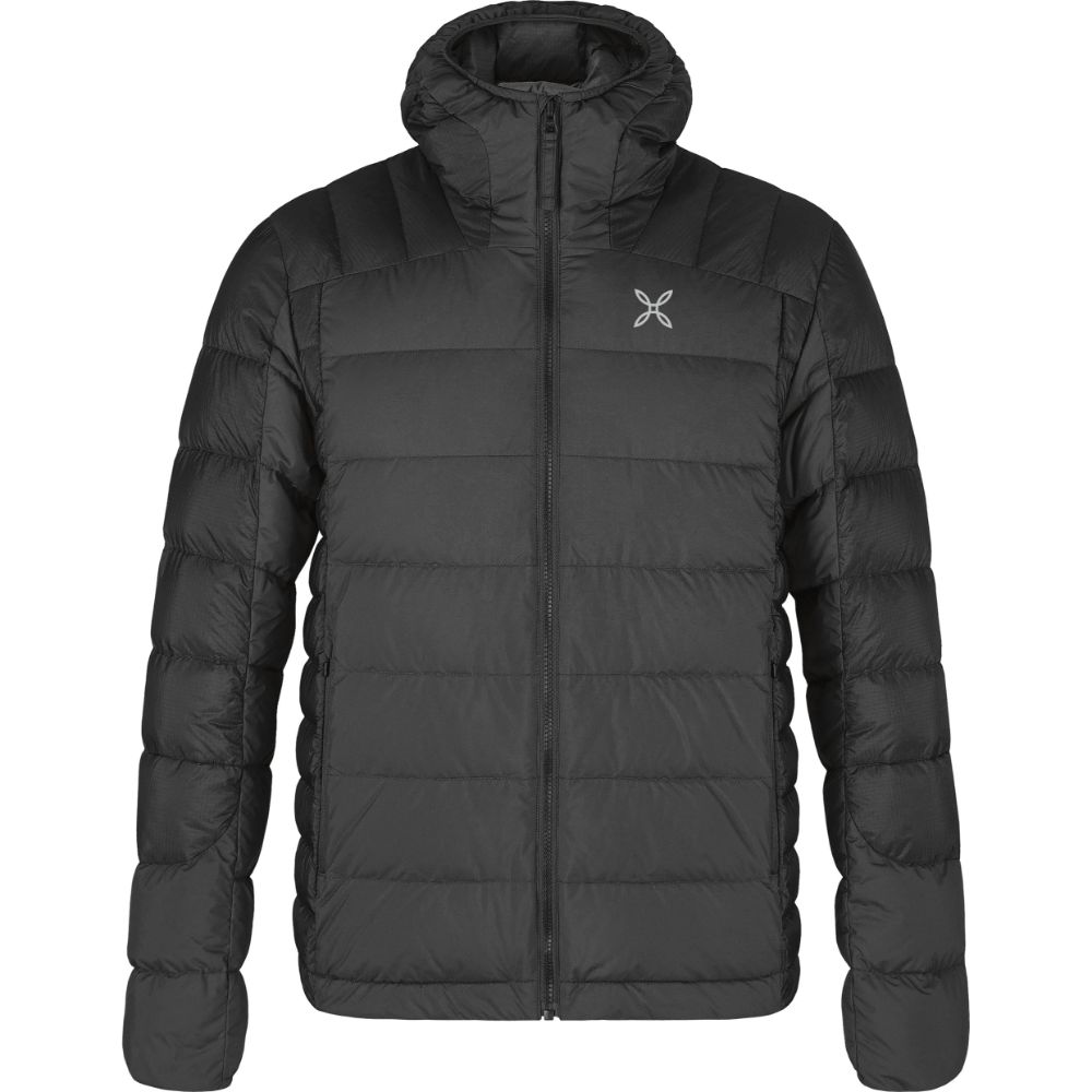 MONTURA  モントゥーラ モンチュラ | レノン フーデッド デュベ / BLACK RENON HOODED DUVET MJAD74X ダウンジャケット メンズ ［25FW］