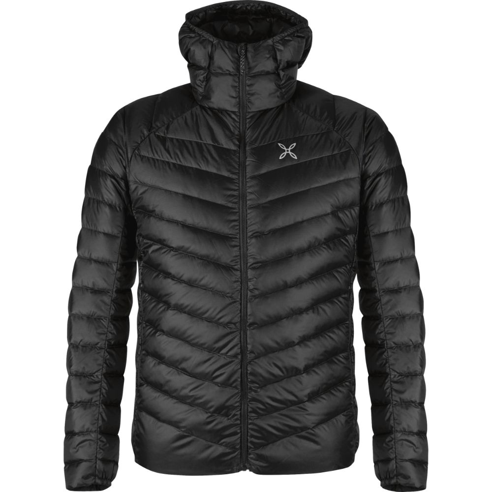 MONTURA  モントゥーラ モンチュラ | ブリーズ フーデッド デュベ ジャケット / BLACK BREEZE HOODED DUVET JACKET MJAD80X ダウンジャケット レディース ［25FW］