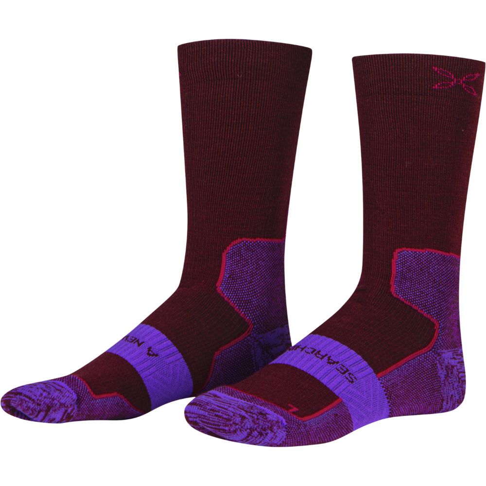 モントゥーラ / MONTURA（モントゥーラ） | メリノ ウール ウォーム ミッド ソックス / VINACCIA/PRISM VIOLET MERINO WOOL WARM MID SOCKS MKMY02X ソックス ユニセックス ［25FW］