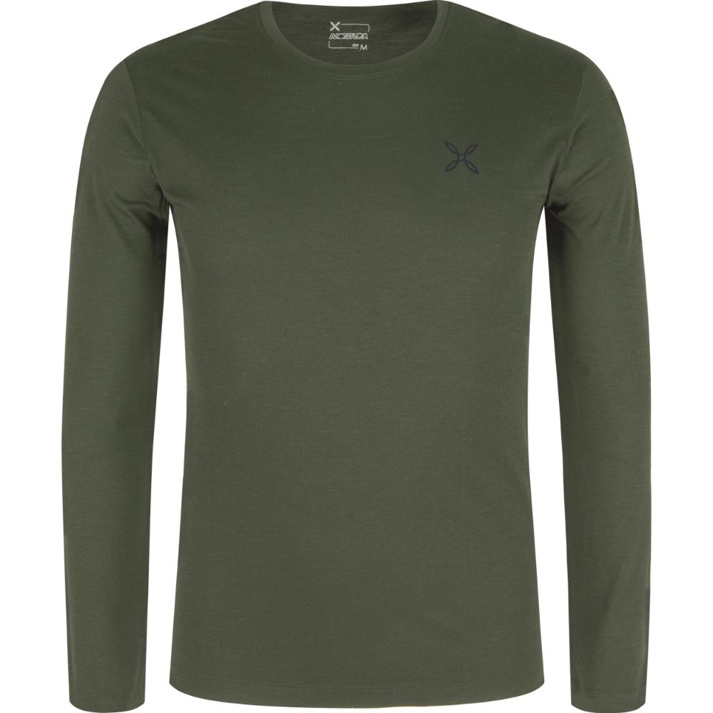 モントゥーラ / MONTURA（モントゥーラ） | メリノ マウンテン マグリア / VERDE SALVIA MERINO MOUNTAIN MAGLIA MMGC12X シャツ メンズ ［25FW］