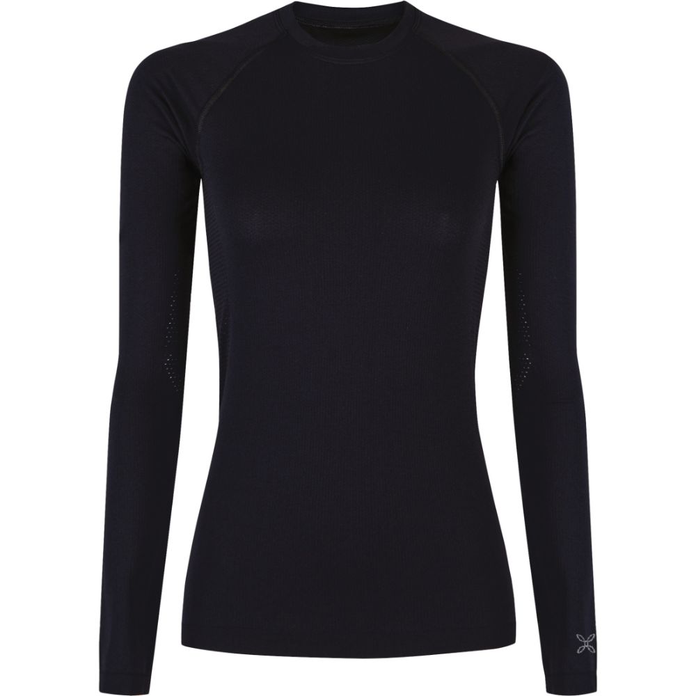 モントゥーラ / MONTURA（モントゥーラ） | シームレス ウルトラライト マグリア ウーマン / BLACK SEAMLESS ULTRA-L MAGLIA WOMAN MMGX97W アンダーウェア レディース ［25FW］