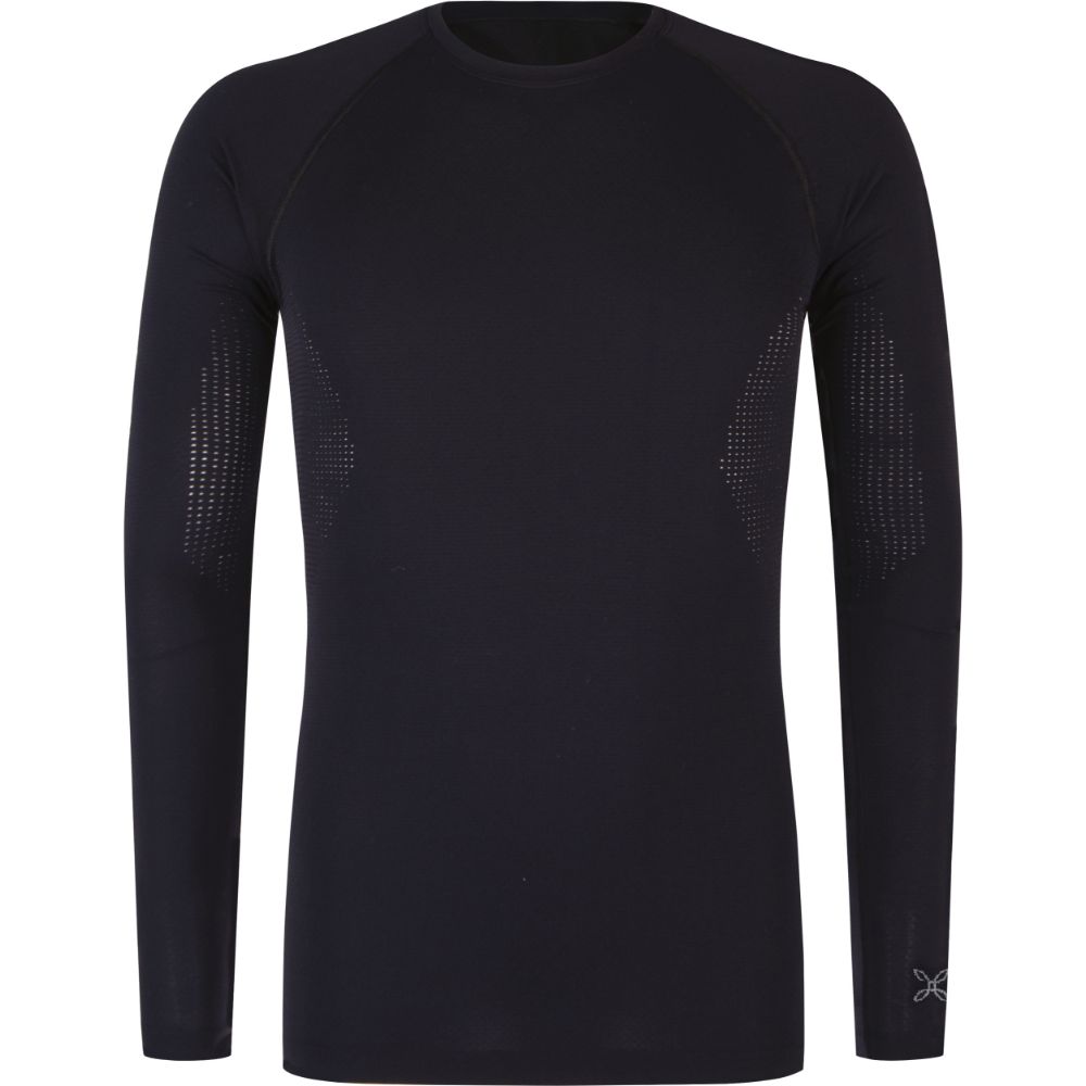 モントゥーラ / MONTURA（モントゥーラ） | シームレス ウルトラライト マグリア / BLACK SEAMLESS ULTRA-L MAGLIA MMGX97X アンダーウェア メンズ ［25FW］