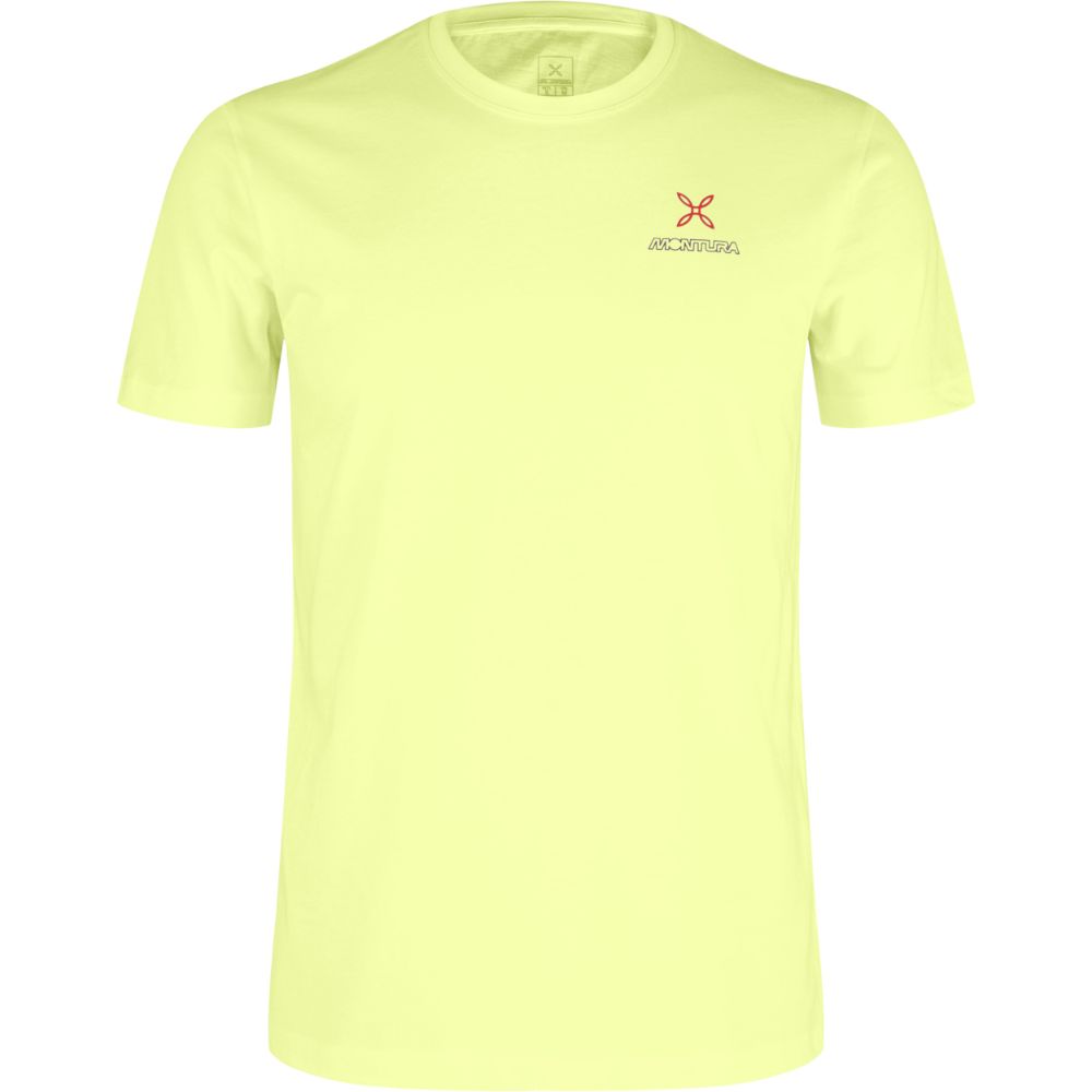 チームヴァーティゴTシャツ / SUNNY LIME Team Vertigo T-shirt MTGC32X [25SS]|モントゥーラ / MONTURA