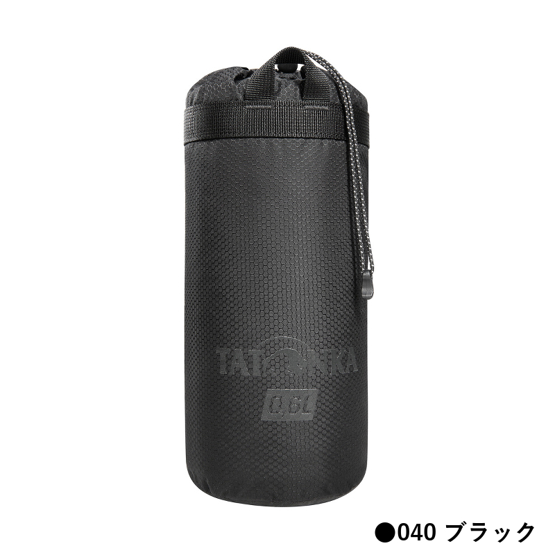 TATONKA タトンカ たとんか | サーモボトルカバー 0.6L 保温・保冷 / ブラック THERMO BOTTLE COVER 0.6L 3126 ボトルカバー