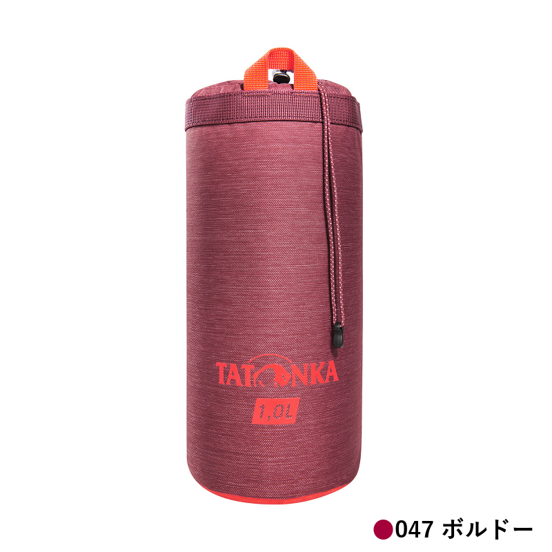 TATONKA タトンカ たとんか | サーモボトルカバー 1.0L 保温・保冷 / ボルドー THERMO BOTTLE COVER 1.0L 3127 ボトルカバー