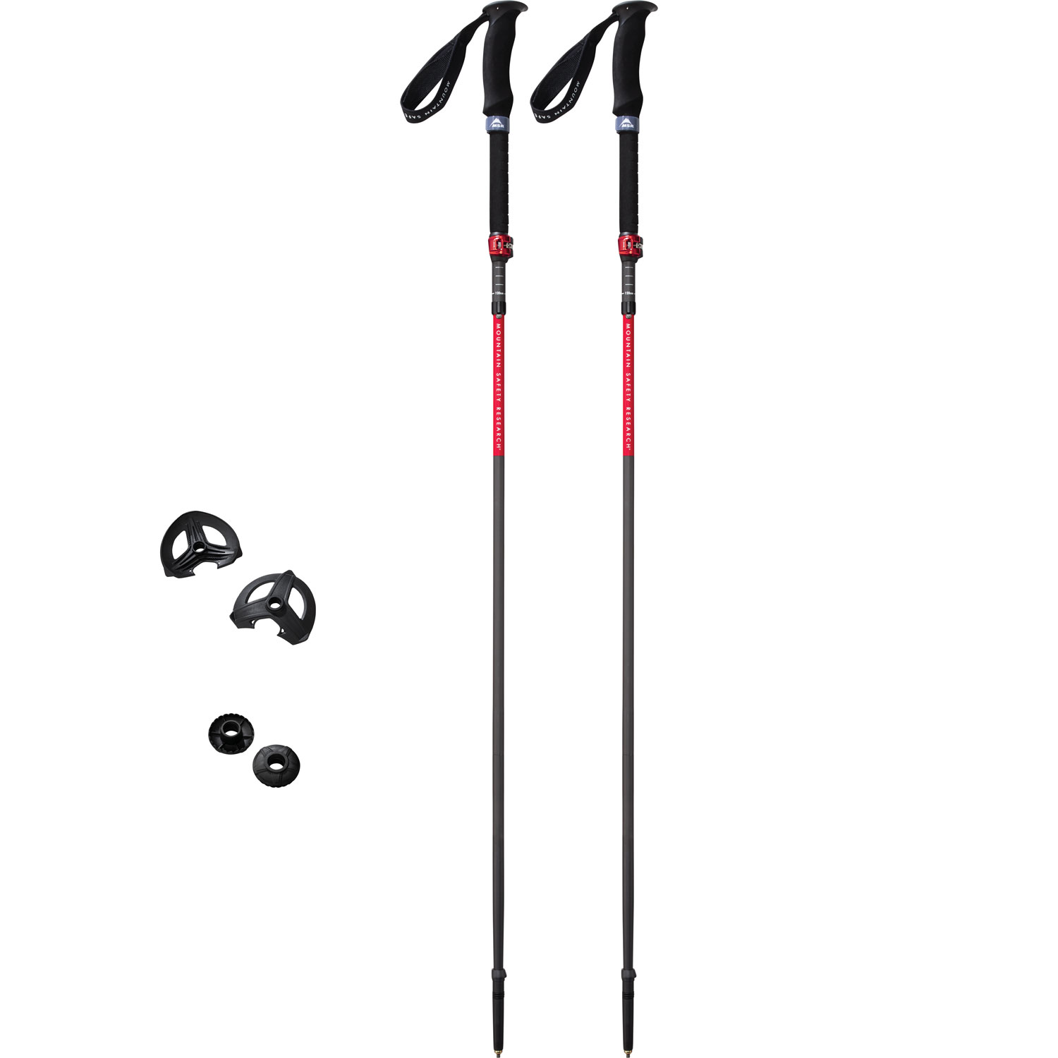 エムエスアール / MSR（エムエスアール） | ダイナロックアッセント L / 40237 レッド/ブラック