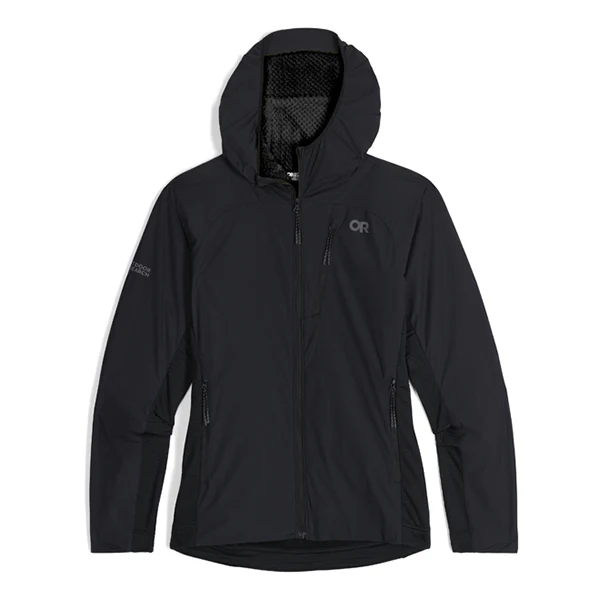 Ws デビエイターフーディー / Women's Deviator Hoodie 19845928201 ソリッドブラック|アウトドアリサーチ / OUTDOOR RESEARCH