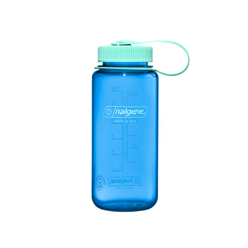 広口0．5L Tritan Renew / 91610 コーンフラワーブルー|ナルゲン / nalgene