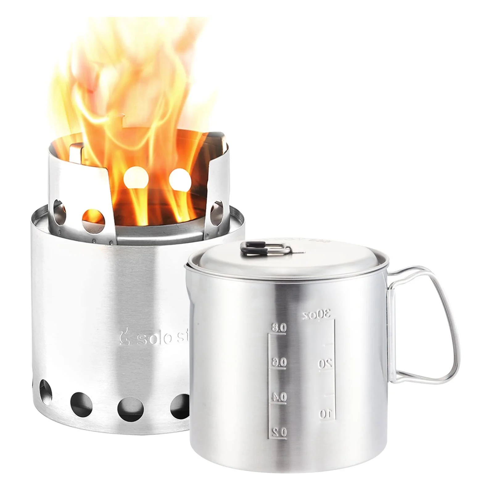 ソロストーブ / solo stove（ソロストーブ） | ソロストーブ ライト＋ポット900 セット 【コンボ】 / SOLO STOVE LITE ＋ POT 900 SS1－P1