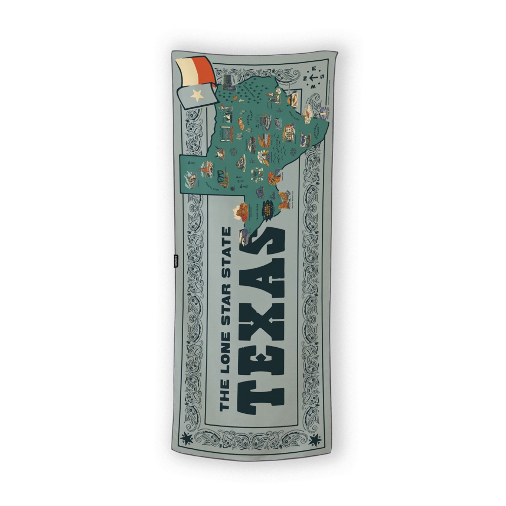 Original Towel / 1700010185241 Texas Map ［25FW］|ノマディックス / NOMADIX