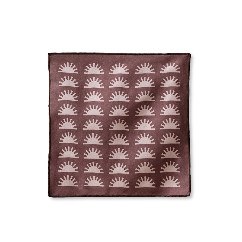 Tiny Towel / 1700200228252 Sunshine / Burgundy ［25FW］|ノマディックス / NOMADIX