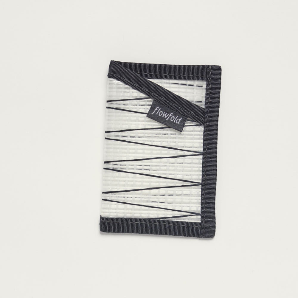 フローフォルド / FlowFold（フローフォルド） | Recycled Sailcloth Minimalist - Card Holder Wallet / fftj003-JP WHITE SAILCLOTH ［25FW］