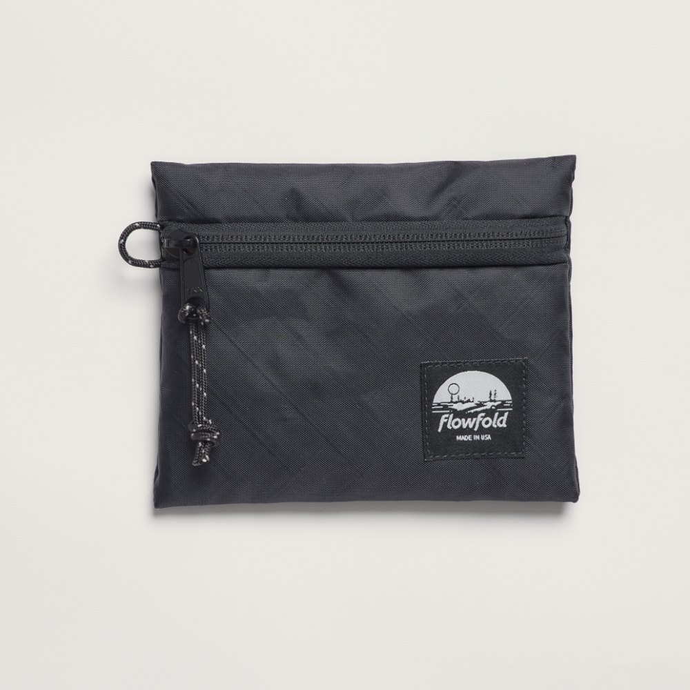 フローフォルド / FlowFold（フローフォルド） | Voyager - Zipper Pouch - Small / ffstp021-JP JET Black ［25FW］