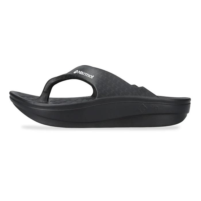 マーモット まーもっと Marmot  | マーモットxリグフットウェア フリップフループ2.0 （ユニセックス） / Marmot x rig FOOTWEAR flipflop 2.0 ブラック