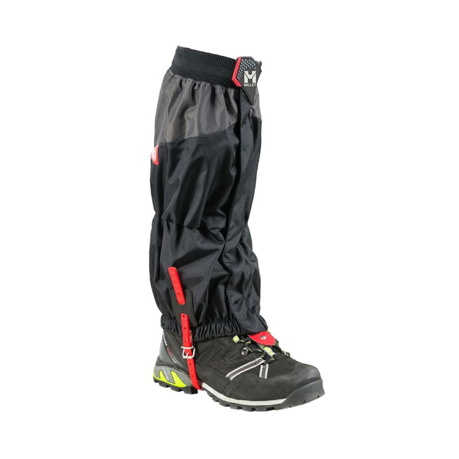 ミレー / MILLET（ミレー） | ハイルートゲイター（ユニセックス） / HIGH ROUTE GAITERS MIS2105 N2924 BLACK/RED