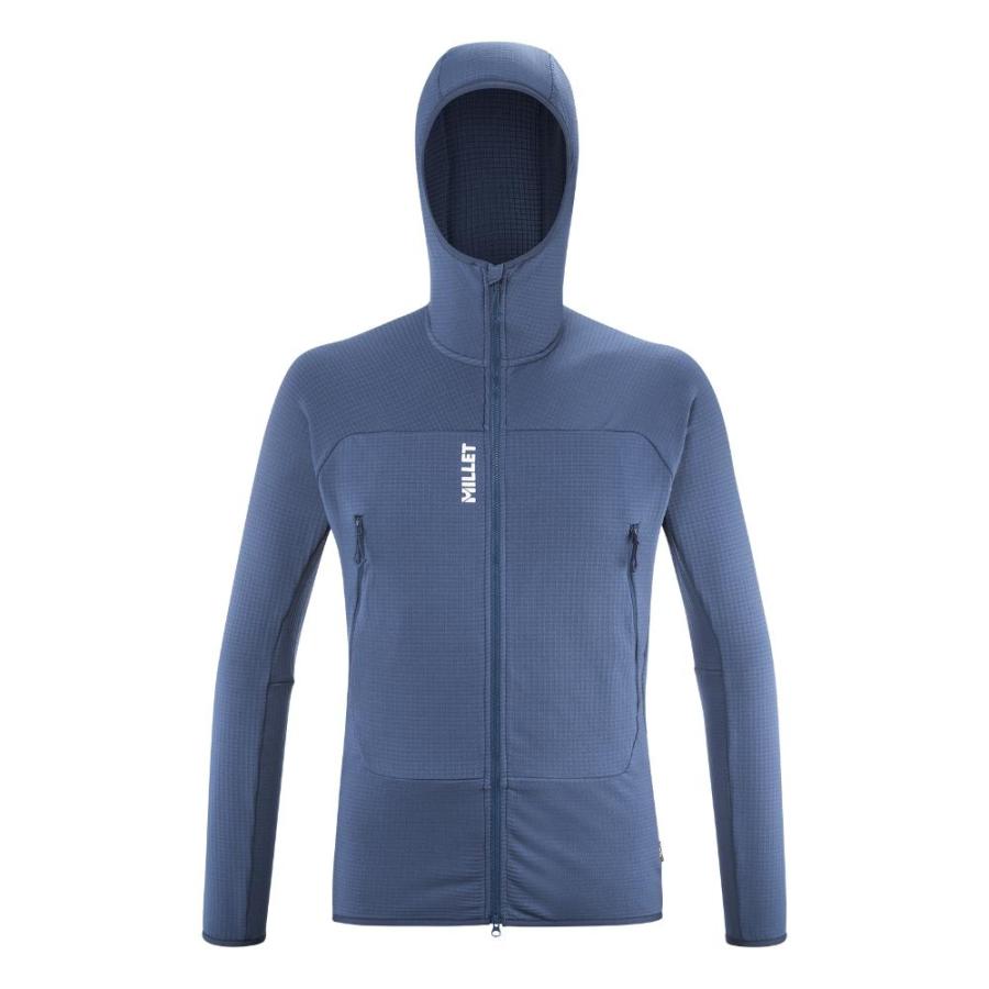 ミレー / MILLET（ミレー） | 【クリアランス】フュージョングリッド フーディ［メンズ］ /  FUSION GRID HOODIE M MIV9024 N0395 DARK DENIM