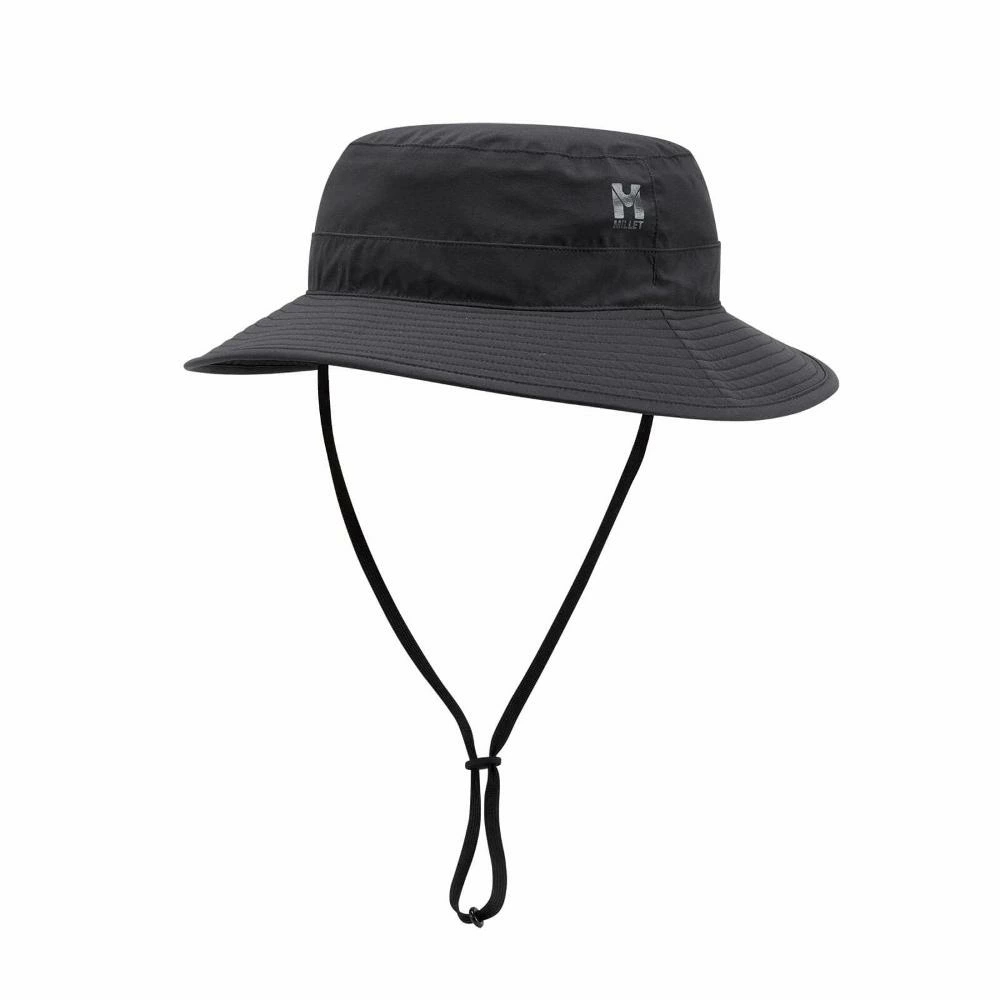 ティフォン ストレッチ レイン ハット［ユニセックス］/TYPHON ST RAIN HAT/MIV03231 N0247 BLACK-NOIR|ミレー / MILLET