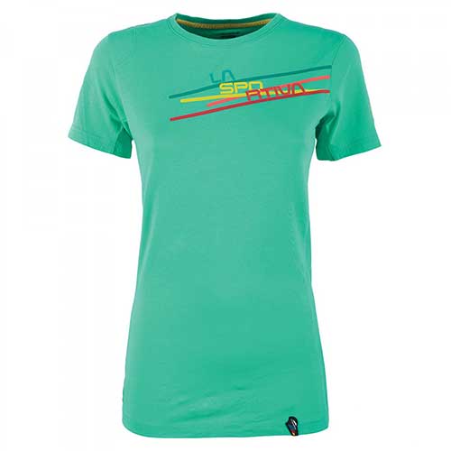 【アウトレット】Stripe 2.0 T－Shirt レディース / I50609609 Mint|スポルティバ / LA SPORTIVA