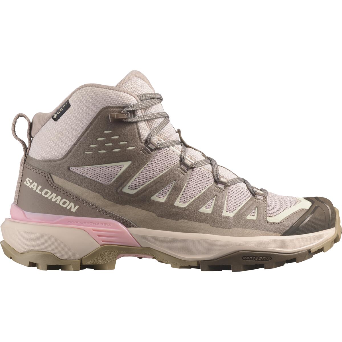 サロモン / SALOMON（サロモン） | エックス ウルトラ 360 エッジ ミッド ゴアテックス（ウィメンズ） / L47982000 Iron/Hushed Violet/Transparent Yell ［25FW］