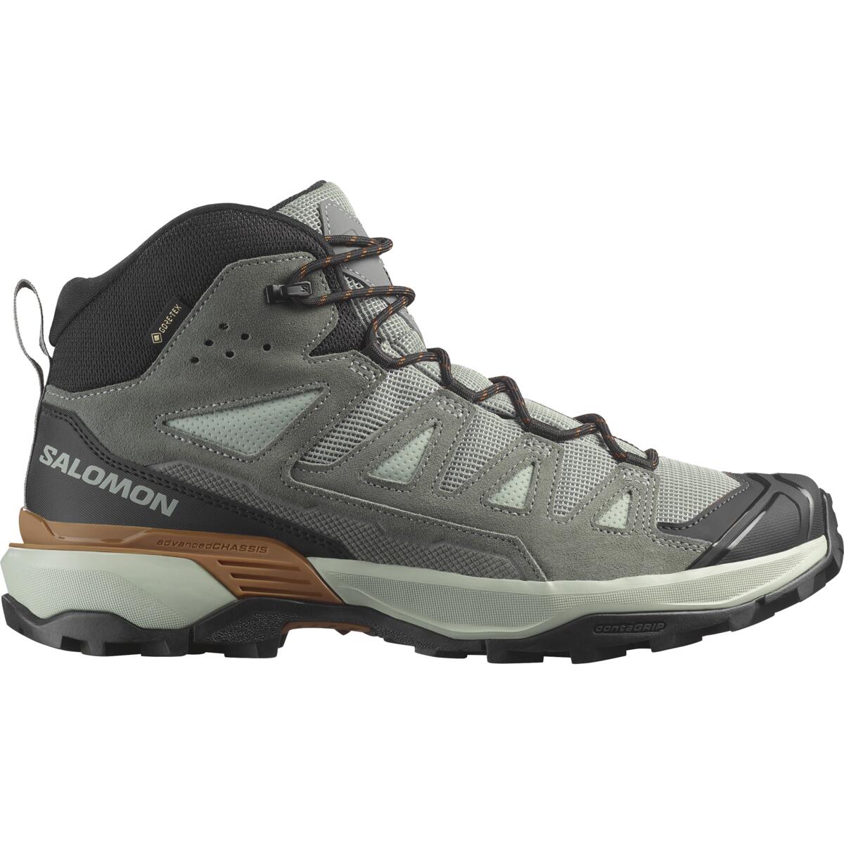 サロモン / SALOMON（サロモン） | エックス ウルトラ 360 レザー ミッド ゴアテックス（メンズ） / L47979600 Wrought Iron/Sedona Sage/Sierra ［25FW］