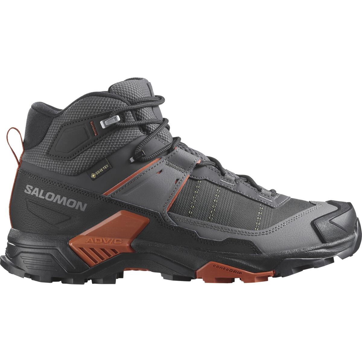 エックス ウルトラ 5 ミッド ゴアテックス（メンズ） / L47753900 Asphalt/Castlerock/Burnt Ochre ［25FW］|サロモン / SALOMON