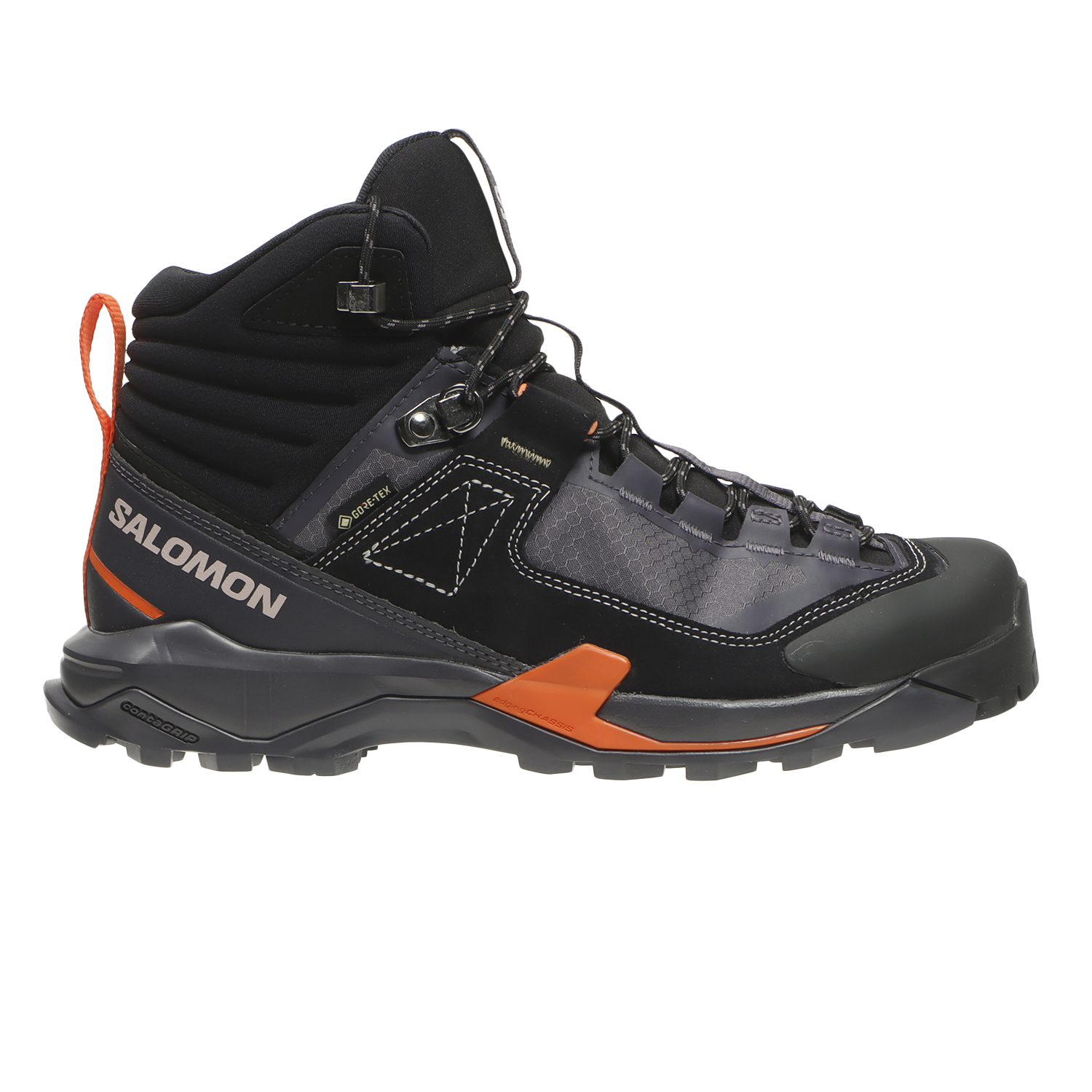 サロモン / SALOMON（サロモン） | エックス ウルトラ アルパイン ミッド ゴアテックス（ウィメンズ） / L47567200 Nine Iron/Black/Red Orange ［25FW］
