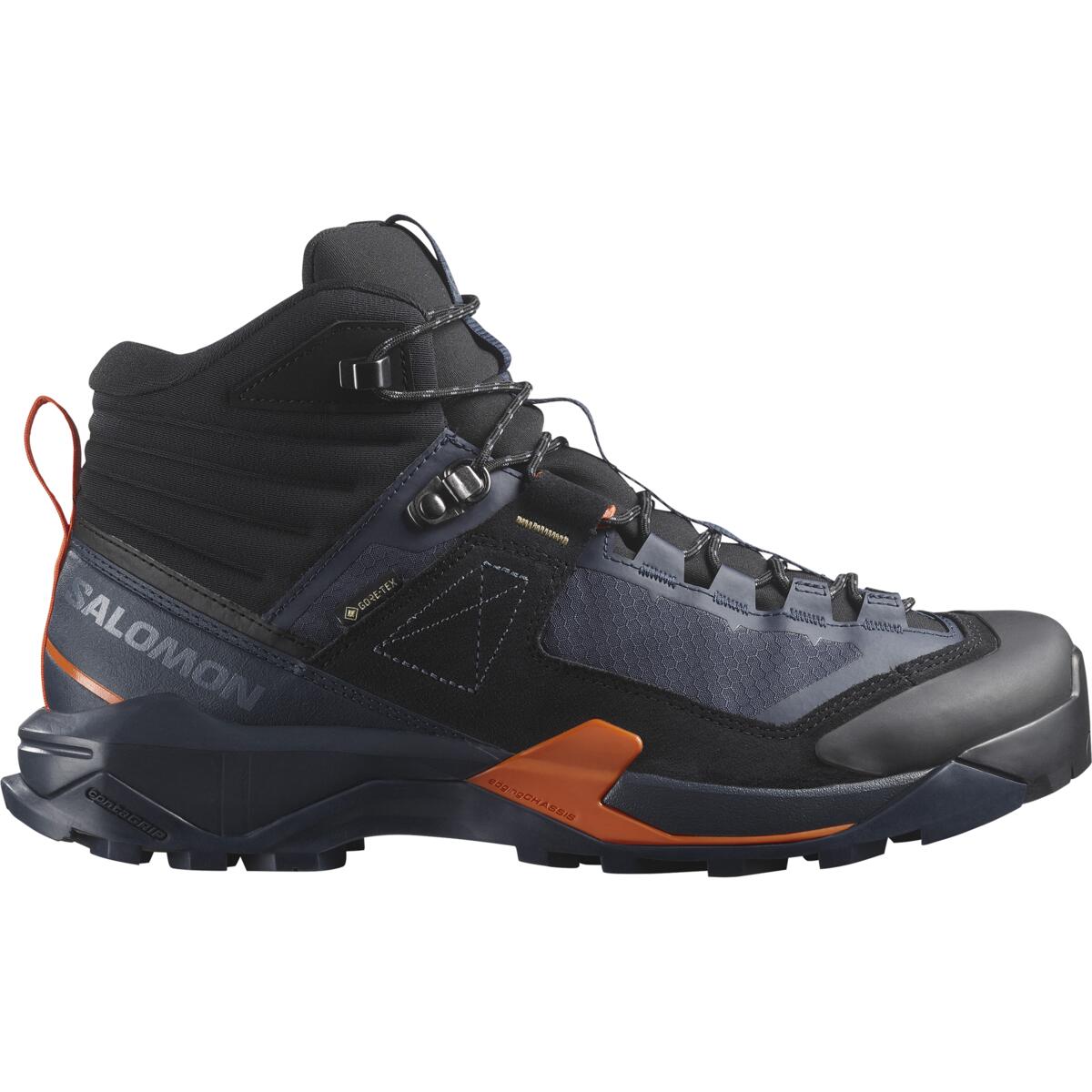 エックス ウルトラ アルパイン ミッド ゴアテックス（メンズ） / L47686500 Blue Nights/Black/Red Orange ［25FW］|サロモン / SALOMON