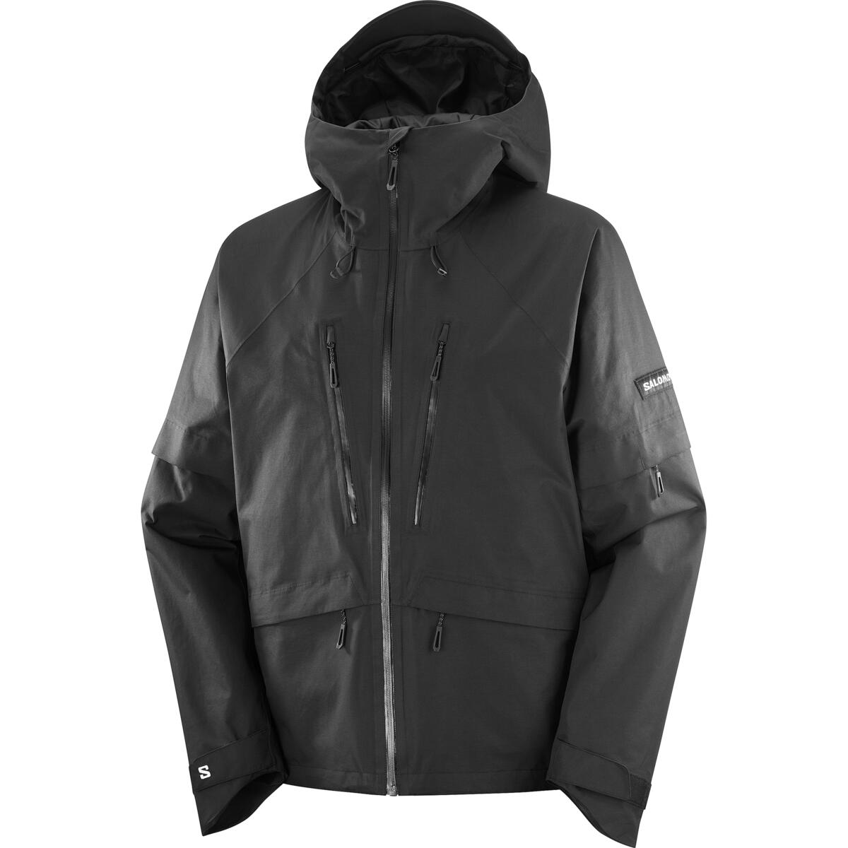 サロモン / SALOMON（サロモン） | ベノム フル ジップ ジャケット（メンズ） / VENOM FULL ZIP JACKET M LC2652400 DEEP BLACK ［25FW］