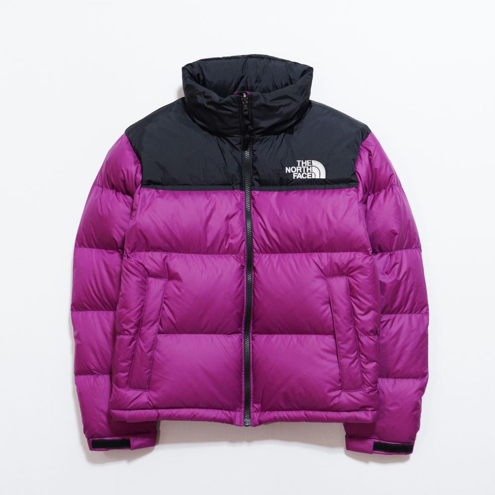 NORTH FACE  ノースフェイス のーすふぇいす | ショートヌプシジャケット（ウィメンズ） / SHORT NUPTSE JACKET NDW92555 ブラック×ロックスバリーピンク・RK ［25FW］
