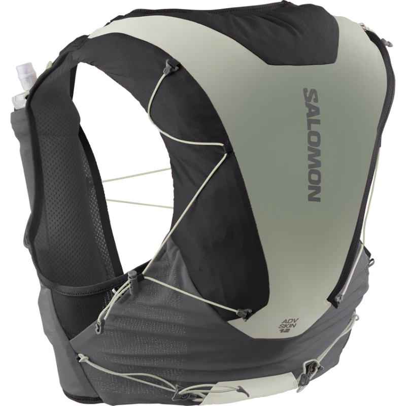 ADV SKIN 12 GRADIENT / ユニセックス ランニングベスト（フラスク付） LC2683800 Phantom/CASTELROCK/ICICLE ［25FW］|サロモン / SALOMON