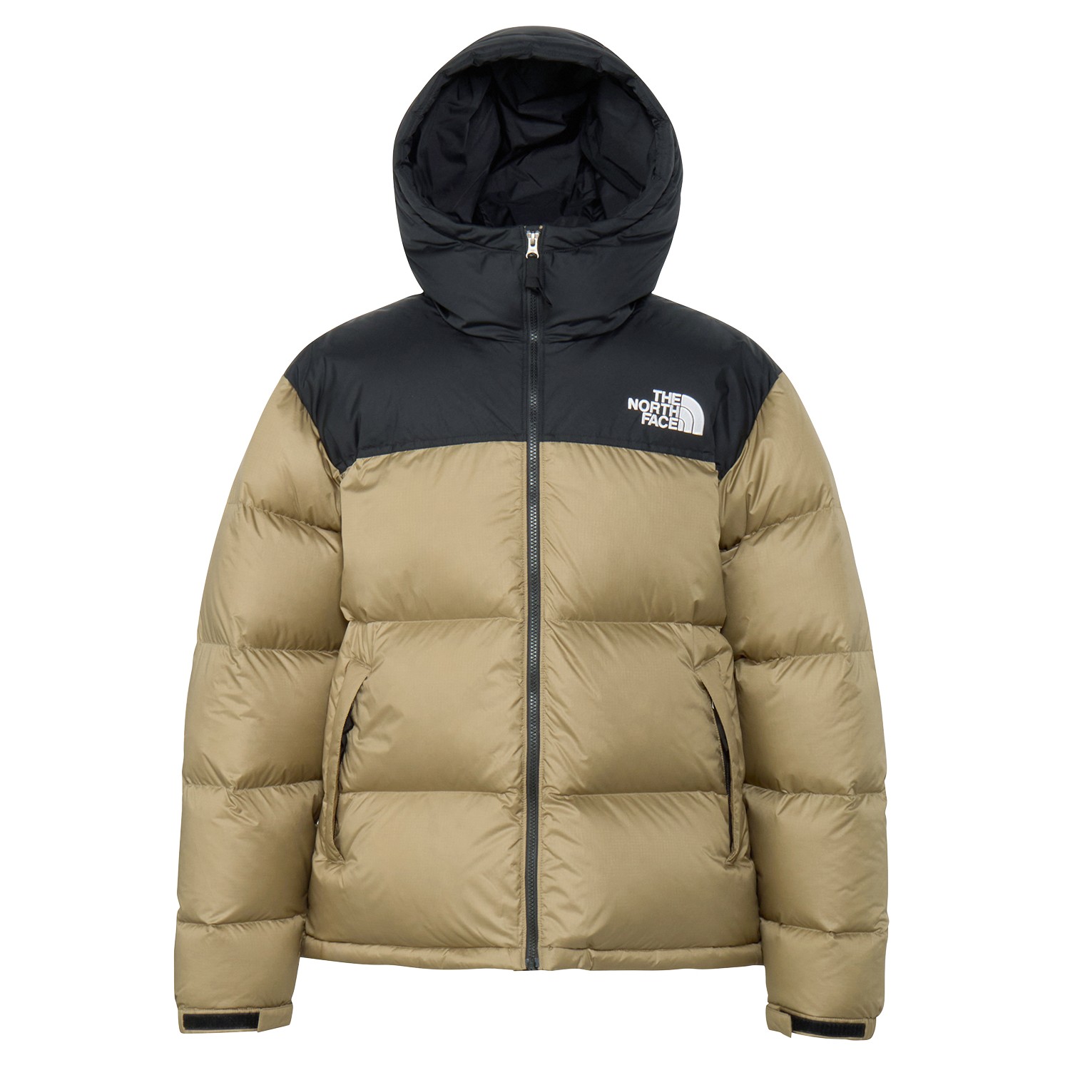 ヌプシフーディー（メンズ） / NUPTSE HOODIE ND92559 ブラック×クラシックカーキ・CK ［25FW］10月初旬入荷予定【数量限定予約開始】【ポイント10%還元】|ザ・ノース・フェイス / THE NORTH FACE