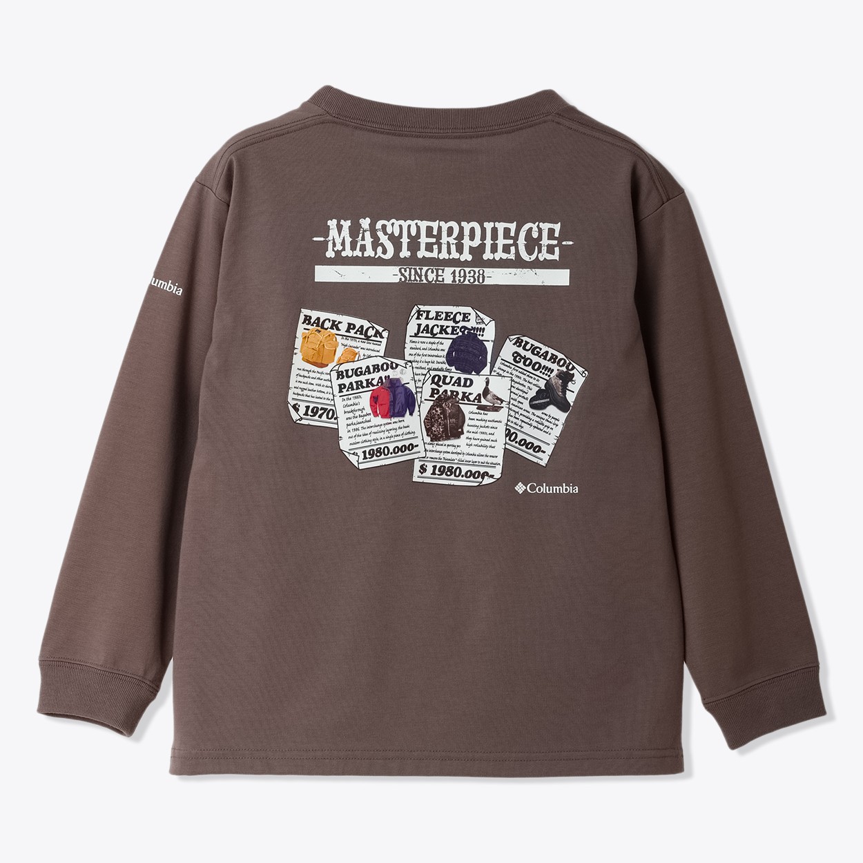 コロンビア / Columbia（コロンビア） | 【クリアランス】ユースフォートモーニンググラフィックロングスリーブTシャツ（キッズ） / PY8679 254 Iron ［25FW］