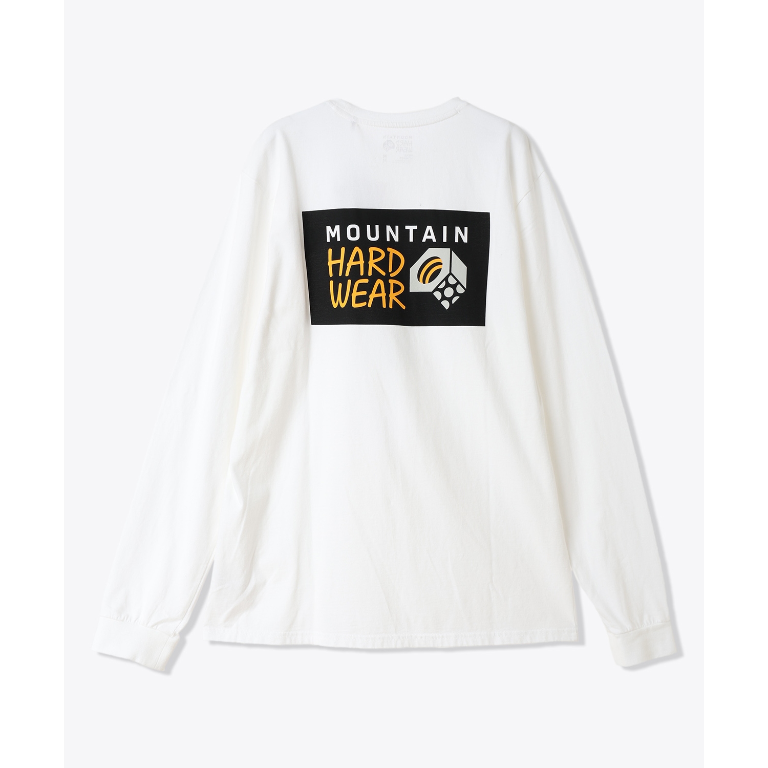 MOUNTAIN HARDWEAR（マウンテンハードウェア） | MHWボックスロゴロングスリーブ（メンズ） / OM1501 100 White ［25FW］