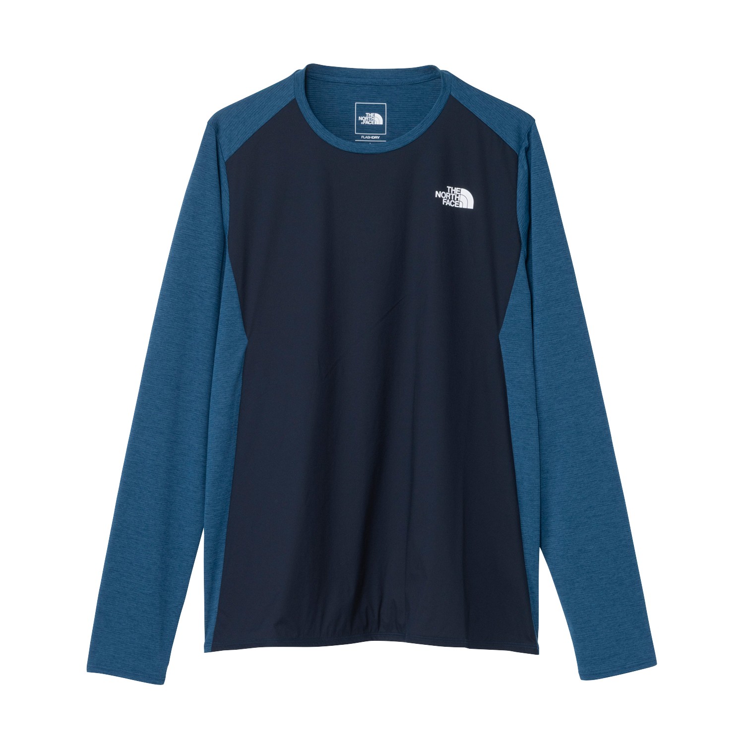 ロングスリーブハイブリッドGTDメランジクルー（レディース） / NTW62577 マウンテンブルー・OB ［25FW］|ザ・ノース・フェイス / THE NORTH FACE