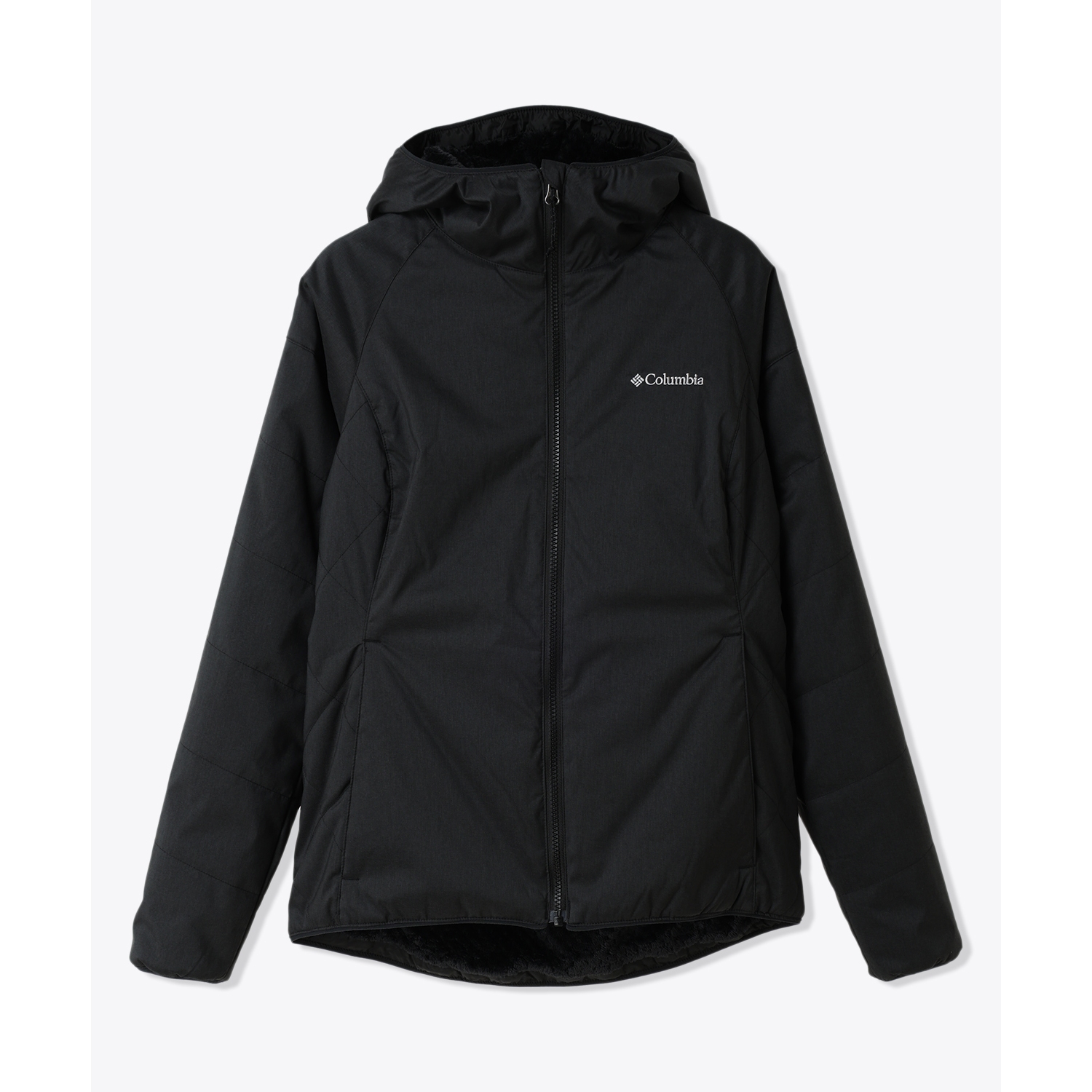 ウィメンズクルーザーリッジIIIプラッシュソフトシェルジャケット / WR3248 010 Black Heather ［25FW］|コロンビア / Columbia