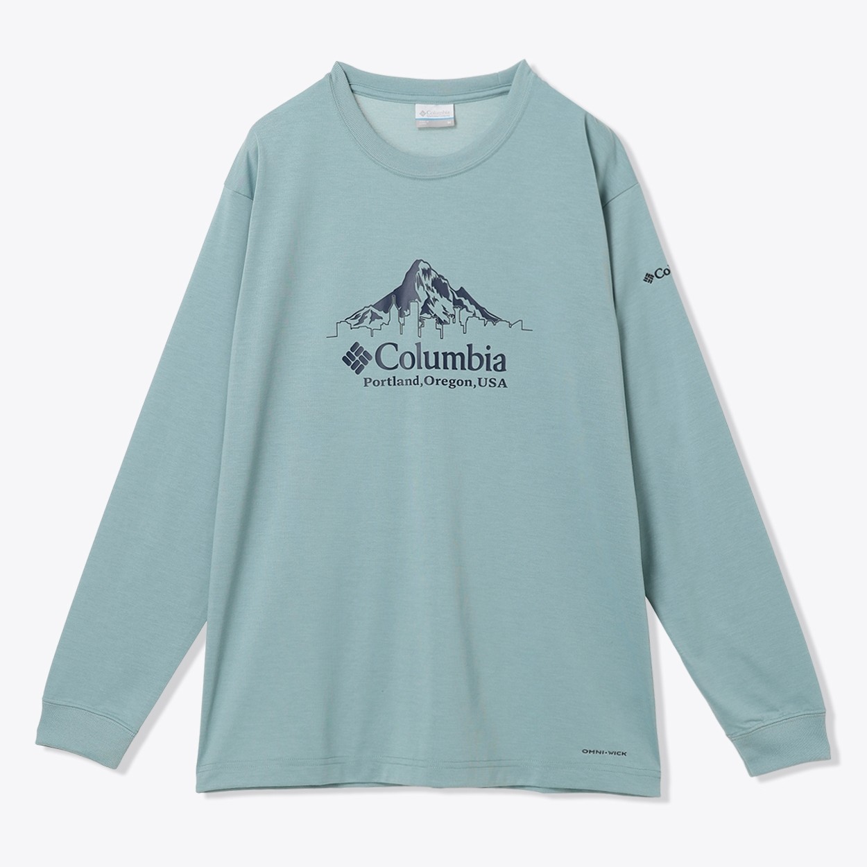 コロンビア / Columbia（コロンビア） | 【クリアランス】アーバンハイクグラフィックロングスリーブTシャツ（メンズ） / PM0571 461 Crushed Blue Front Print ［25FW］