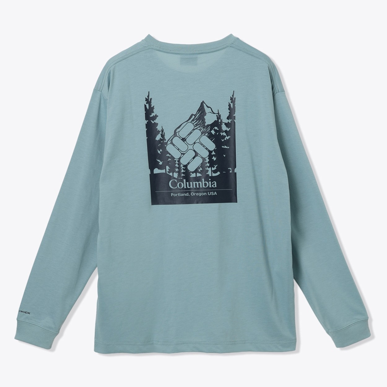 コロンビア / Columbia（コロンビア） | 【クリアランス】アーバンハイクグラフィックロングスリーブTシャツ（メンズ） / PM0571 463 Crushed Blue Logo Back Print ［25FW］