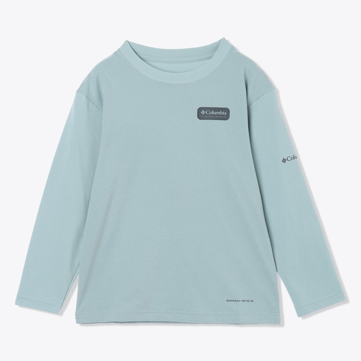 ユースライトキャニオングラフィックロングスリーブTシャツ（キッズ） / PY8676 461 Crushed Blue ［25FW］|コロンビア / Columbia