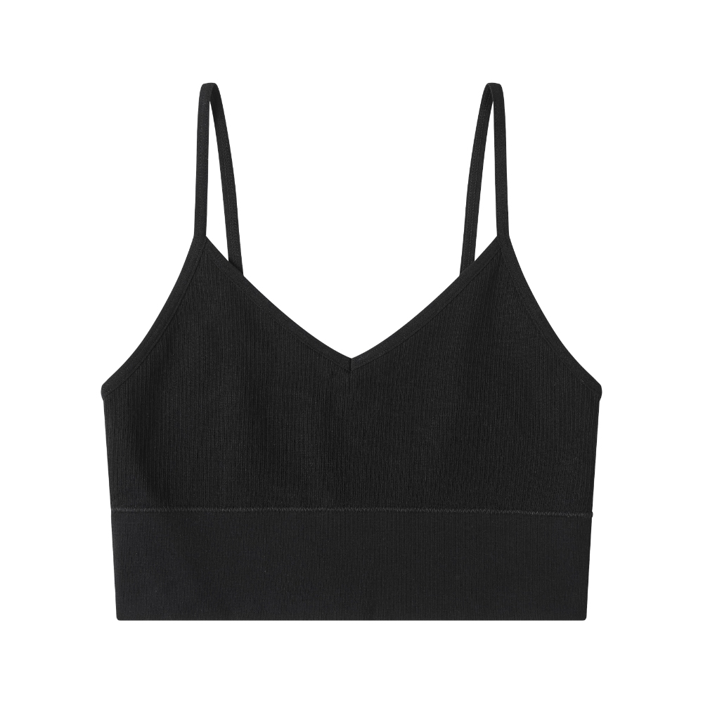 ブーディ / Boody（ブーディ） | リヨライト リブ ローバックブラ（ウィメンズ） / RLBL Black [25FW]