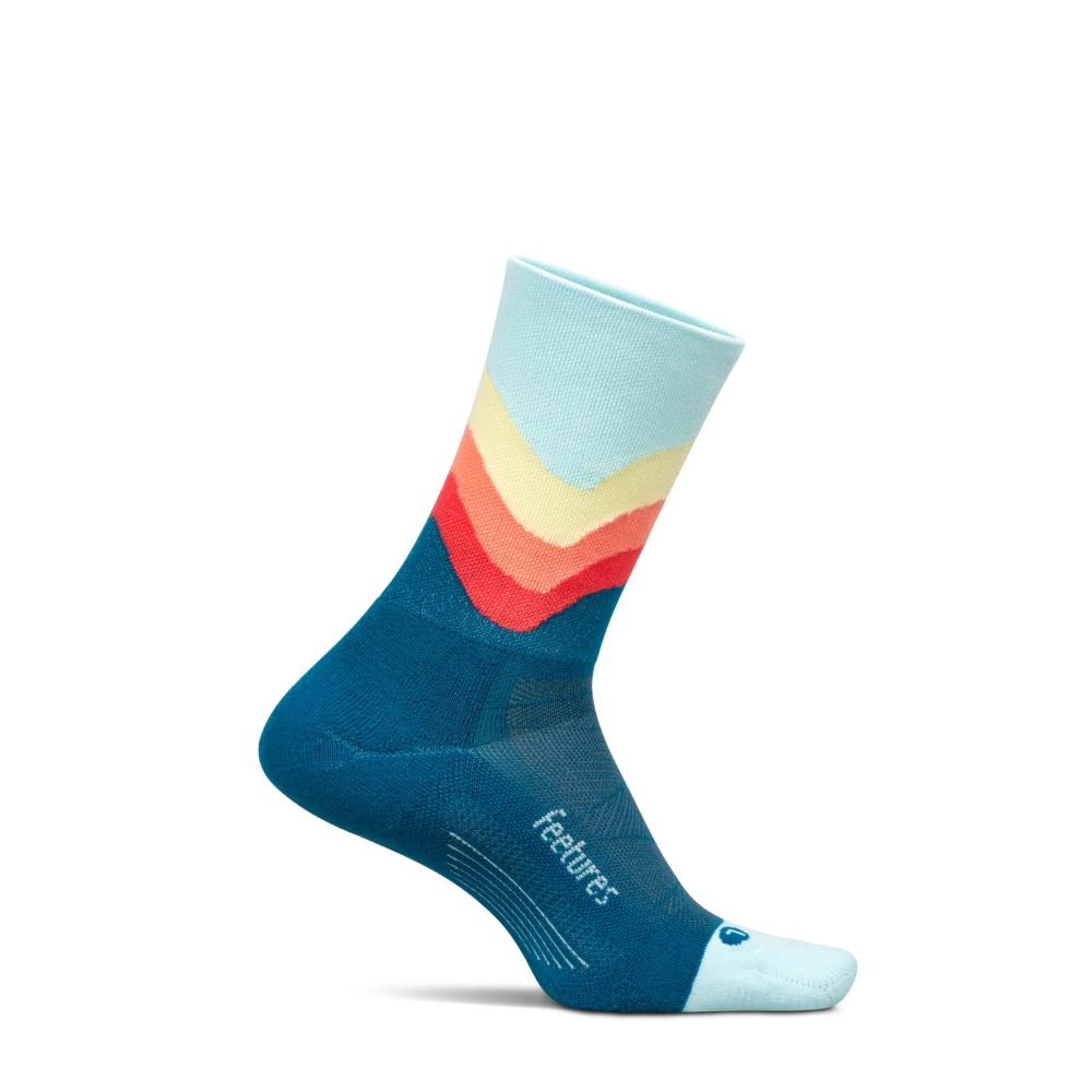 フィーチャーズ / FEETURES（フィーチャーズ） | Elite Light Cushion Mini Crew（ユニセックス） / 4400040163251 Blue swell ［25FW］