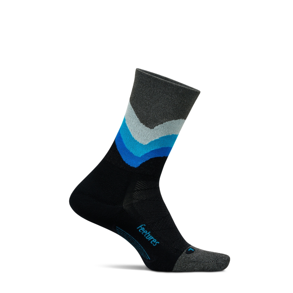 フィーチャーズ / FEETURES（フィーチャーズ） | Elite Light Cushion Mini Crew（ユニセックス） / 4400040164251 Black swell ［25FW］