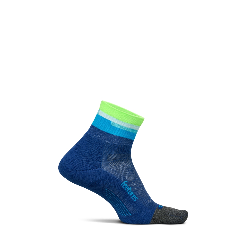 Elite Light Cushion Quarter（ユニセックス） / 4400100162251 surfboard blue ［25FW］|フィーチャーズ / FEETURES