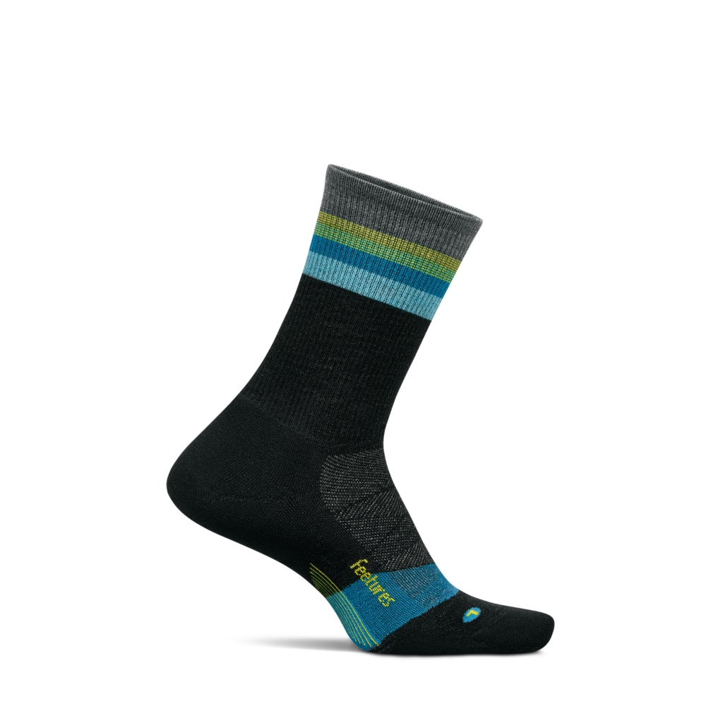 フィーチャーズ / FEETURES（フィーチャーズ） | Merino 10 Max Cushion Mini Crew（ユニセックス） / 4400080189252 Lum Black ［25FW］