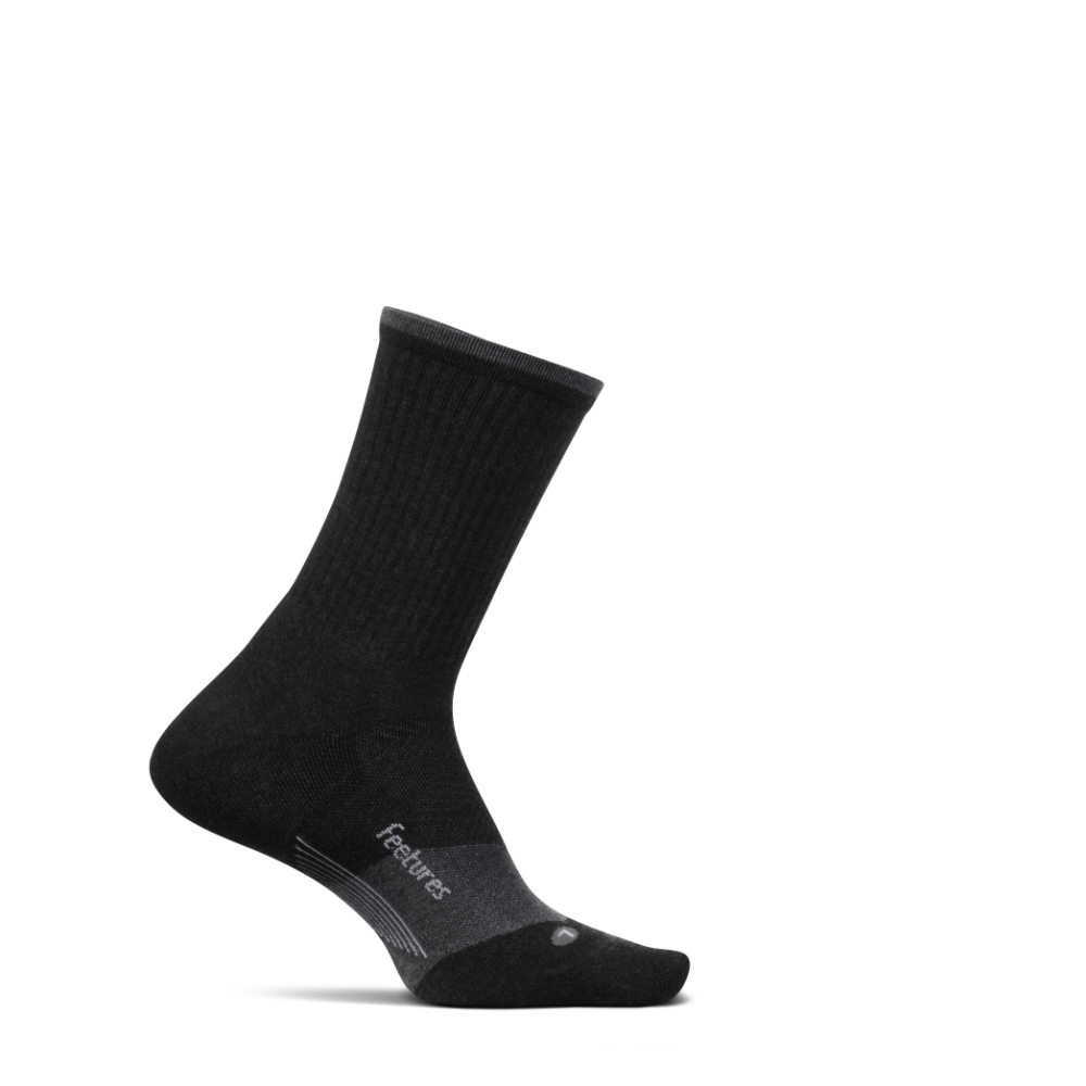 フィーチャーズ / FEETURES（フィーチャーズ） | Trail Max Cushion Mini Crew（ユニセックス） / 4400120004232 charcoal ［25FW］